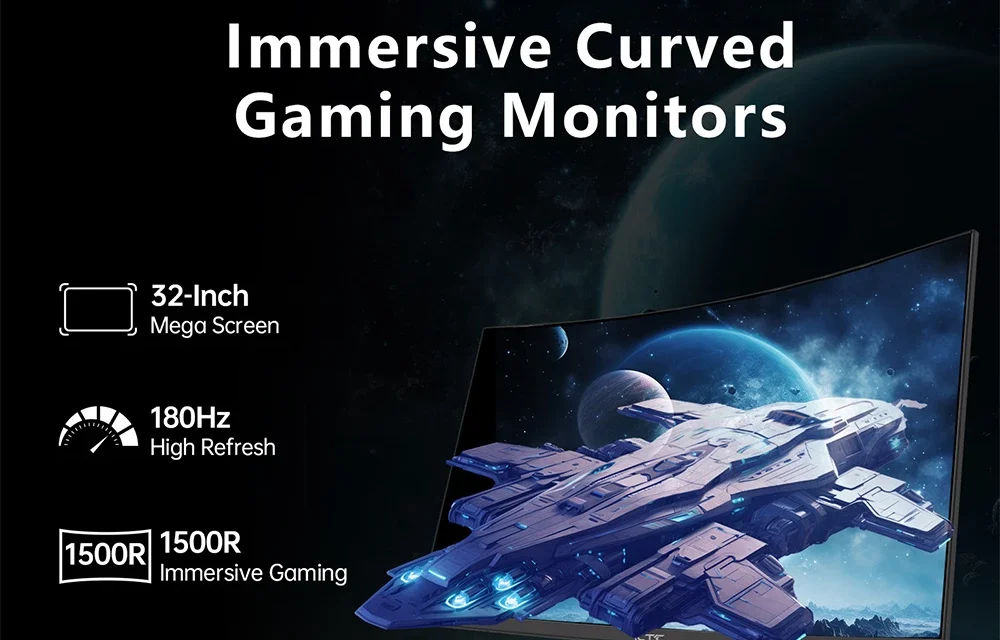 KTC H32S17 ívelt gamer monitor teszt: Érdemes megvenni a specifikációk alapján?