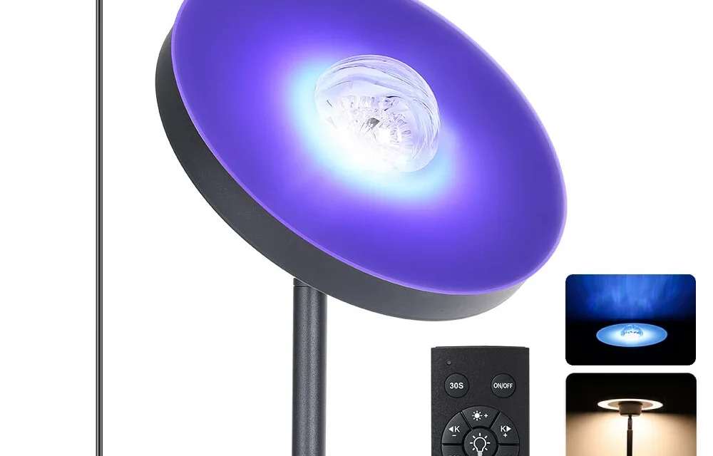 BlitzWill BWL-A11 RGB állólámpa: Színes fények és hangulatvilágítás otthonodba