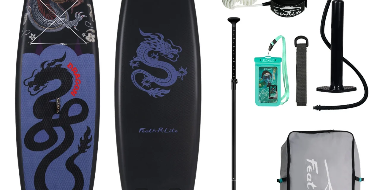 FunWater 350 cm-es SUP deszka: tartós felfújható eveződeszka a vízi kalandokhoz