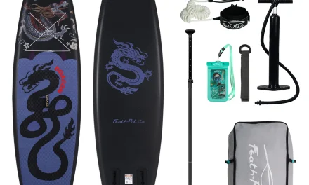FunWater 350 cm-es SUP deszka: tartós felfújható eveződeszka a vízi kalandokhoz