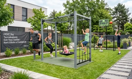 Exit Toys GetSet kültéri fitneszközpontok: edzőterem a kertben az egész családnak