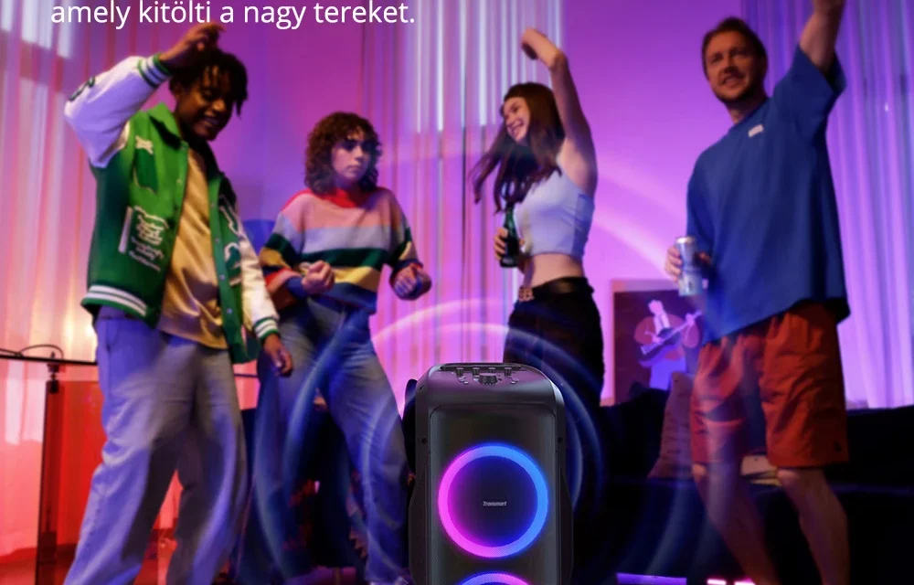 A Tronsmart Halo 300 partihangszóró 5 érv amiért ez a bulik királya