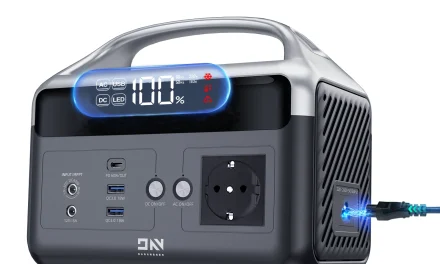 DaranEner NEOZ2 300W 192Wh LiFePO4 hordozható áramforrás a kutyulaboron
