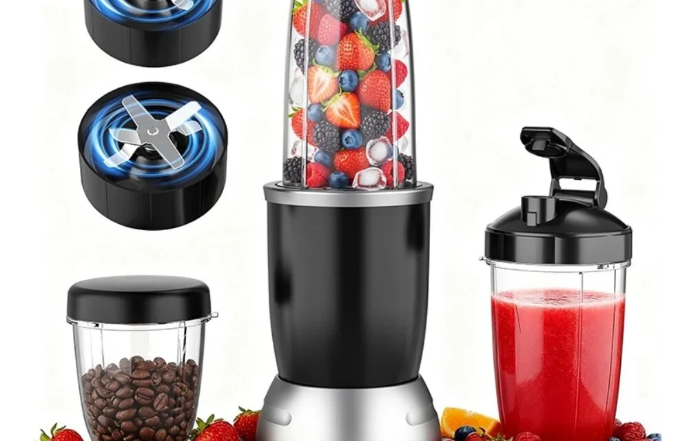 Kutyulabor Teendow BL916AB 1200W os turmix és kávédaráló a gyors reggelekhez