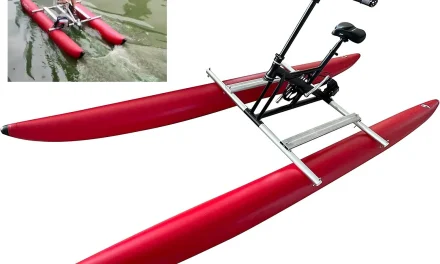 A Spatium felfújható vízi kerékpárral a jövő vízisportja érkezik a tavakra és strandokra