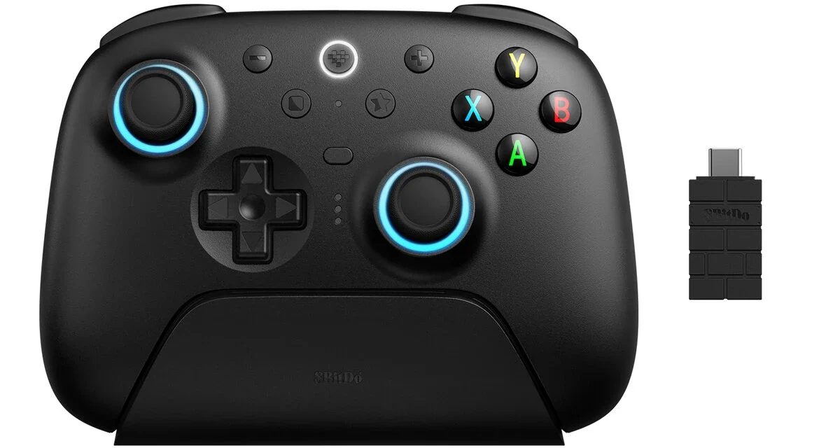 8BitDo Ultimate 2 A sokoldalú tri módú vezeték nélküli kontroller mindent tud