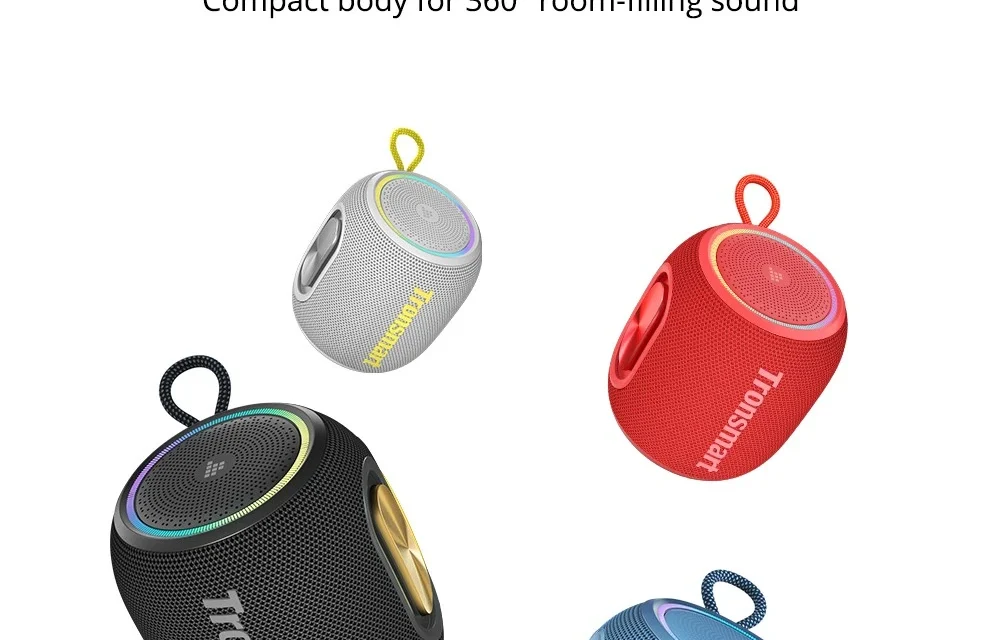 Tronsmart T8 Mini 360 fokos hangzás és 20 óra üzemidő IPX7 védelemmel