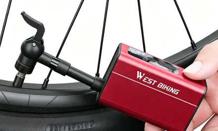 WEST BIKING Mini Elektromos Kerékpárpumpa 4 az 1 ben Gondtalan utazás a kutyulaborral