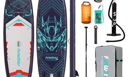 FunWater SUP 350 90 15CM Hosszabb és szélesebb eveződeszka 200 kg teherbírással