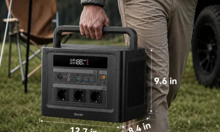 DaranEner Cubus 1500 Pro hordozható erőmű