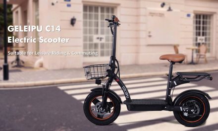 GELEIPU C14 elektromos robogó 100 km hatótáv 500W motor üléssel