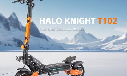 A Halo Knight T102 elektromos roller 1200W 52V/21Ah 50km/h a kutyulaboron