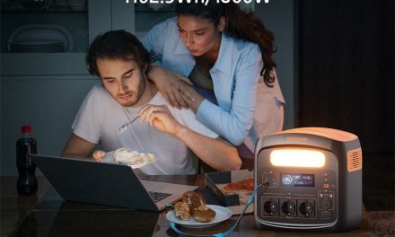 NECESPOW N1200 hordozható erőmű 1102 5Wh LiFePO4 1800W gyorstöltéssel