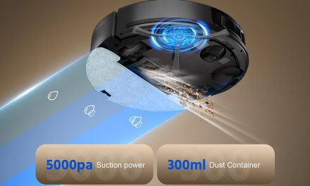 Teendow D10S robotporszívó 5000Pa szívóerővel és LDS navigációval a kutyulaborban