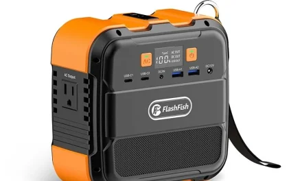 FlashFish A101 120W 96Wh 26400mAh hordozható tápegységállomás megbízható energiaforrás útközben