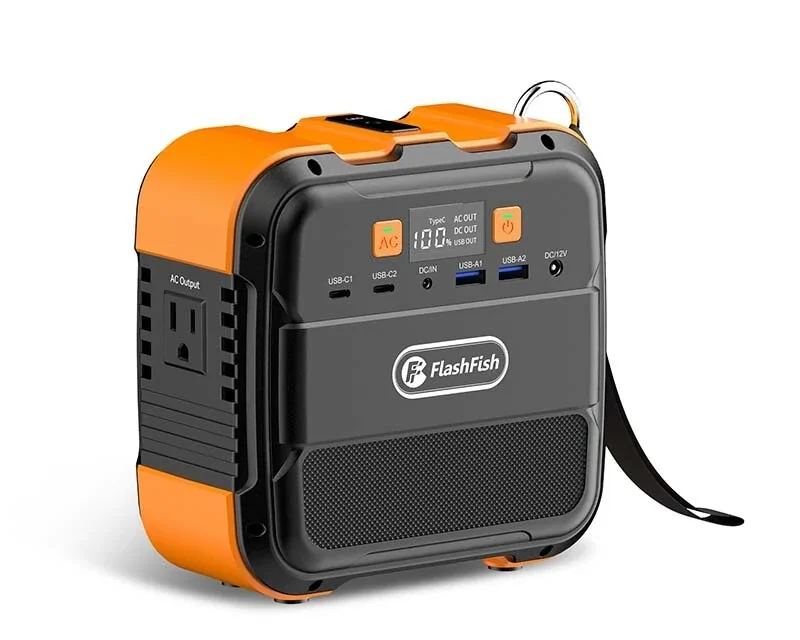 FlashFish A101 120W 96Wh 26400mAh hordozható tápegységállomás megbízható energiaforrás útközben