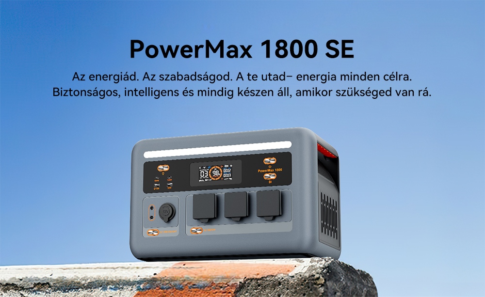 Blackview Oscal PowerMax 1800 SE Ideális választás otthonra és terepre
