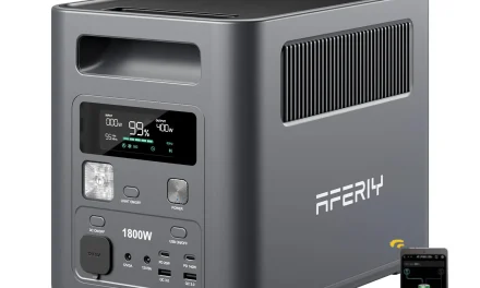 Aferiy P180 Nomad1800 1800W os erőmű a kutyulaborban
