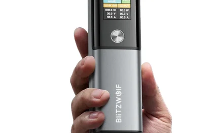 BlitzWolf BW P23 100W 14000mAh power bank okos kijelzővel a kutyulaboron