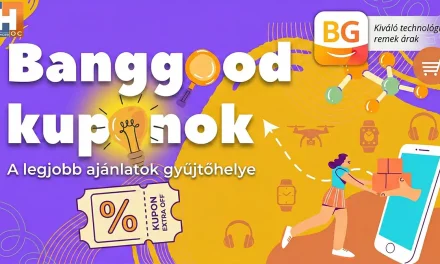 Banggood kuponos ajánlatok – 2026.08.24. – több mint 20 termék ajánló