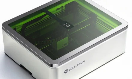 SCULPFUN E1 Pro 21W dióda és 3W IR lézer gravírozó a biztonságos alkotáshoz