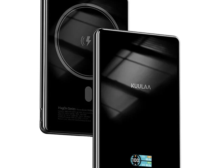 KUULAA KL YD89 20W 10000mAh Qi2 mágneses vezeték nélküli töltő Mindig feltöltve röviden