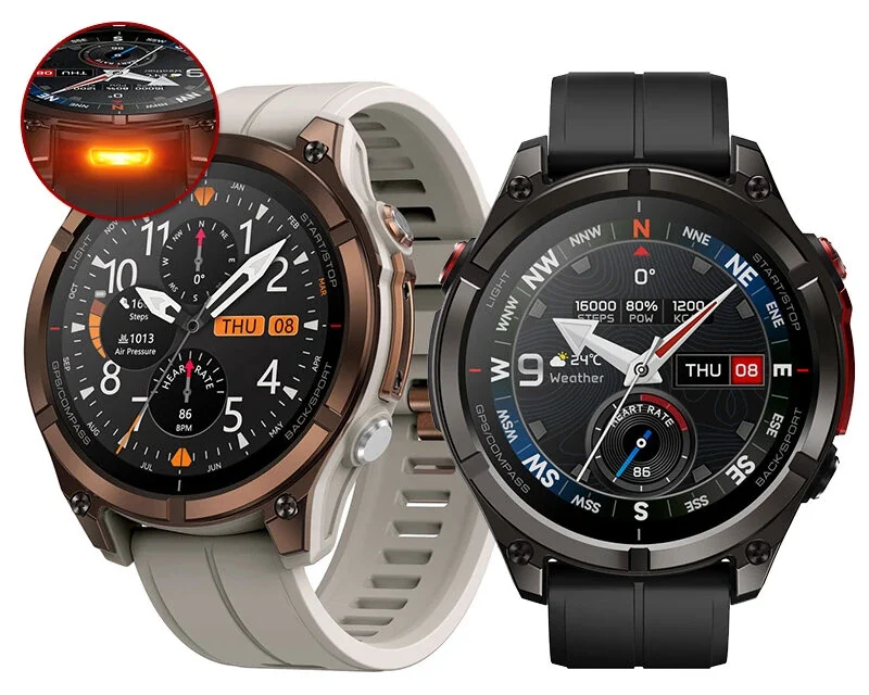Zeblaze Stratos 4 Pro GPS térképek és 60 napos üzemidő olcsón