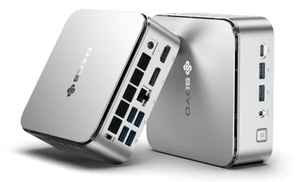 SOYO S4 PLUS Mini PC Ryzen 7 24 GB RAM és Windows 11 kedvező áron