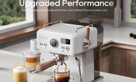 HiBREW H10 Plus G5A eszpresszó gép és daráló szett a kényelmes kávézásért