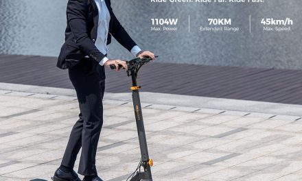 Ausom L2 elektromos roller 800W motor 70km hatótáv 135 000 Ft ért a Kutyulaboron