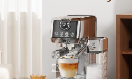 HiBREW H13A 3 az 1 ben kávéfőző 6 mód 20 bar nyomás dupla kazán a kutyulaboron