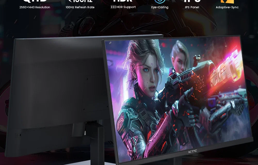 KTC H27T27 gamer monitor QHD IPS kijelző 100Hz HDR10 – Kényelmes játékélmény