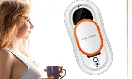 Liectroux HCR 09 ablakpucolás robotkézzel gondtalanul
