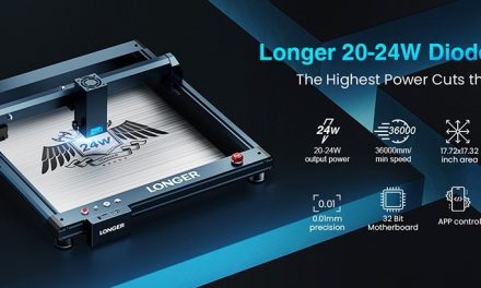 LONGER Laser B1 20W lézergravírozó Gyors és precíz alkotás a kutyulaborban