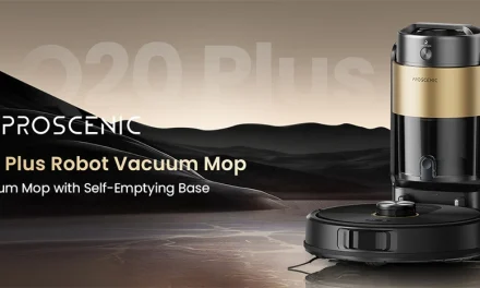 Proscenic Q20 Plus robotporszívó 10000Pa szívóerő és automata ürítés a kutyulaborban