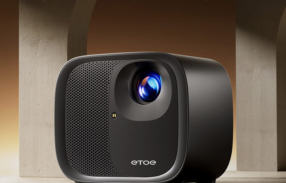 Az ETOE E3 Pro projektor Google TV és 600 ANSI lumen olcsón
