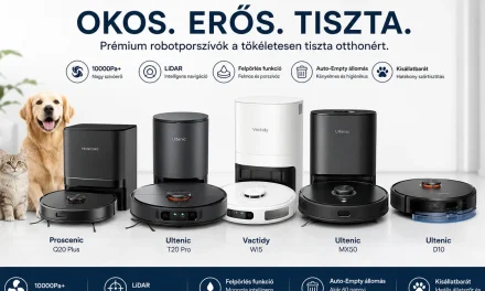 A legjobb robotporszívók 2026 ban Top 5 ajánlás