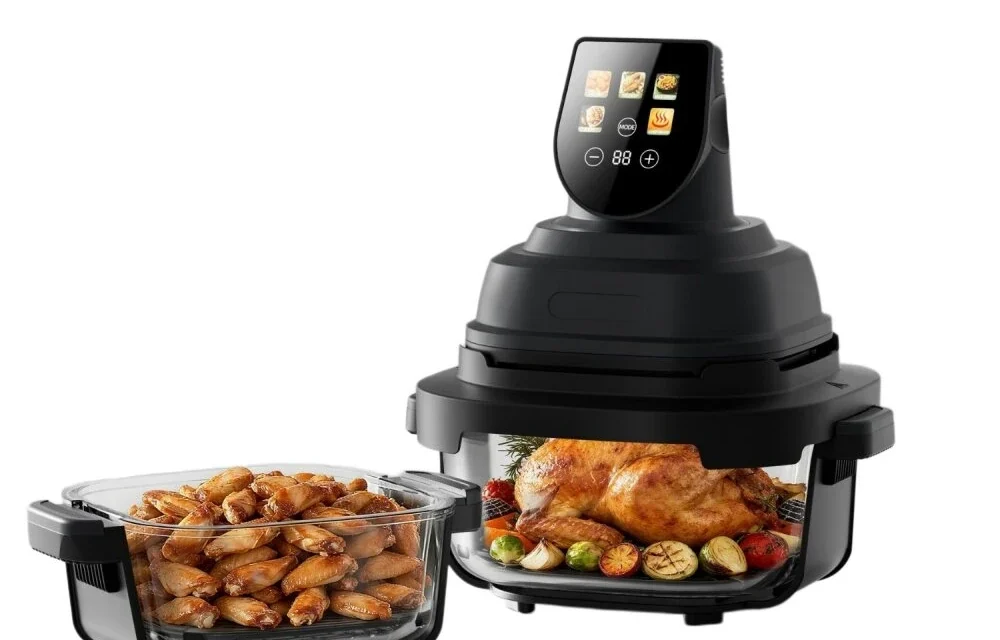 NovuLife AF40 üveg légkeveréses fritőz okos konyhai segítő 24 188 Ft ért
