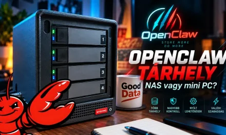 AOOSTAR WTR PRO – ahol az Openclaw lakik, teszt és bemutató