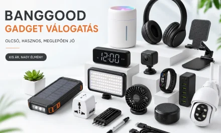 33 Banggood újdonság 10000 forint alatt – 2026.09.02.