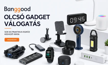 33 Banggood újdonság 10000 forint alatt a kutyulaboron – 2026.09.09.