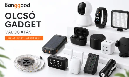 30+3 Banggood újdonság 10000 forintért vagy az alatt! – 2026.09.16. attekintes