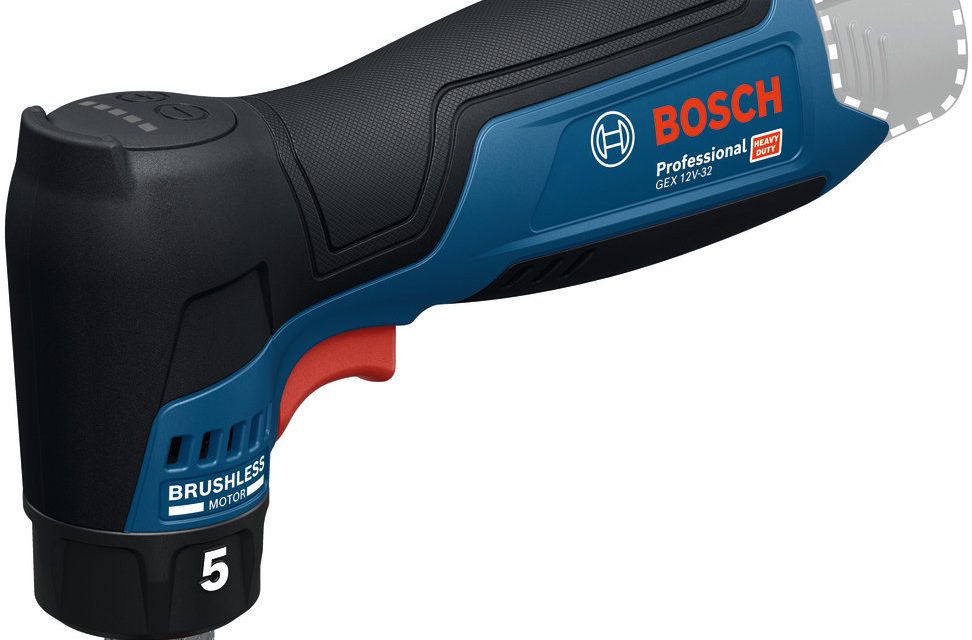 Bosch Professional GEX 12V-32 akkus excentercsiszoló: precíz erő
