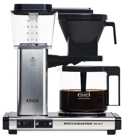 Moccamaster KBG 741 Select Polished Silver filteres kávéfőző – Tech-áttekintés