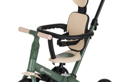 Petite&Mars Turbo Plus 5in1: Multifunkciós tricikli a rohanó hétköznapokra