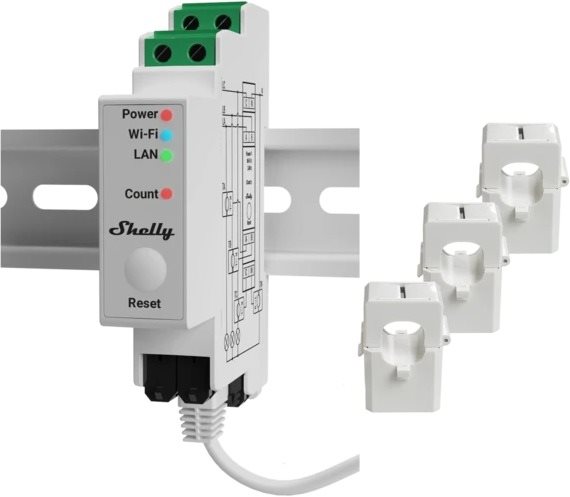 Shelly Pro 3EM: Okos fogyasztásmérő, ami időt és pénzt spórol