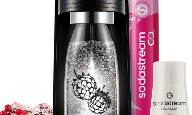 SodaStream TERRA Black Málna Zero Multipack: Szódavíz gyorsan, maceramentesen
